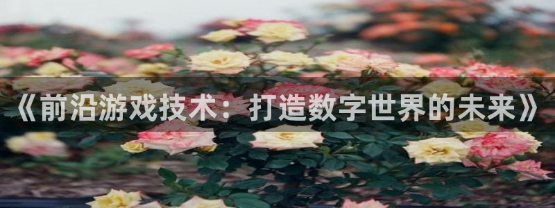 沐鸣娱乐2是正规平台么：《前沿游戏技术：打造数字世界的未来》